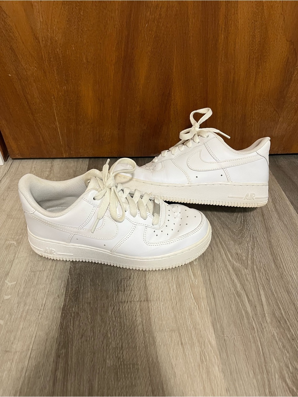 Nike Air Force 1 Low White Women’s Size 7.5 – Triple White Leather Sneakers
